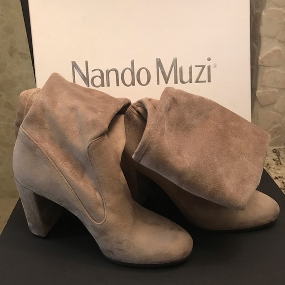 Nando Muzi Suede Boots - Picture 6 of 16